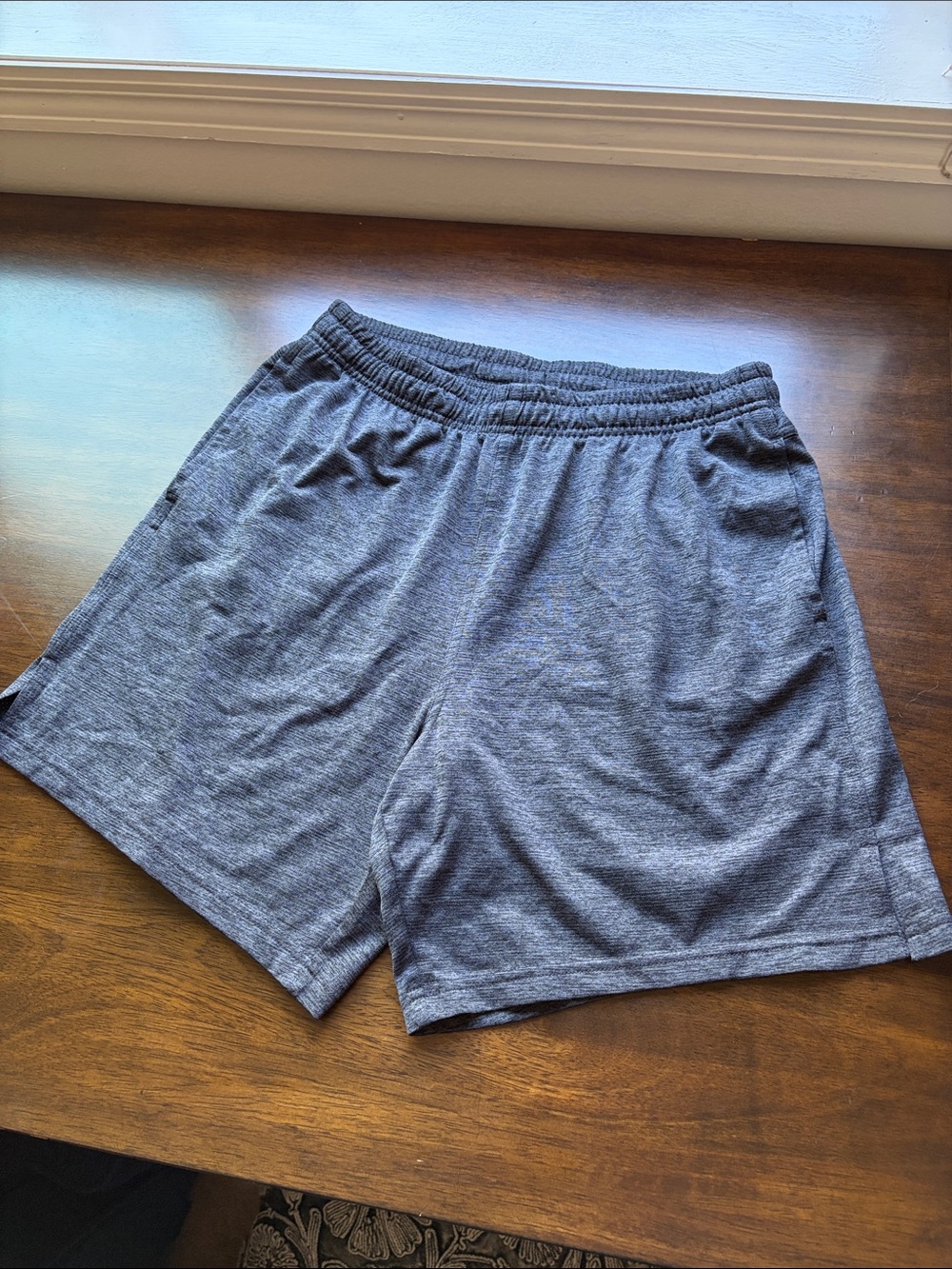 H&M Men's Heather Gray Athletic Shorts